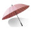 Large Windproof Golf Umbrella with Leather Handle, Automatic Open Vented Canopy, Pink 75cm 1