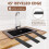 3 Pack Countertop Support Bracket Solid Heavy Duty Knee Wall Hidden Countertop Support Floating Shelf Bracket B 1