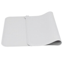 HURRISE Pet Food Pad, Compatible with DHF10 Dog Bowl Mat, Silicone Non-Slip Feeding Mat for Cats & Dogs, 11.8x18.9in (Grey)