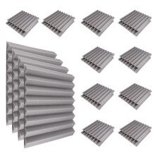 24Pack 1 Inch X 12 X12 Soundproof Foam Panels Sound Absorbing Insulation for Recording Studio, Gaming Room