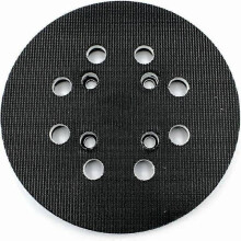 Sanding disc for Bosch (Ø 125 mm, medium hardness with accessory system for random orbital sander PEX 300/400 AE / 4000 AE / Advanced Orbit 18