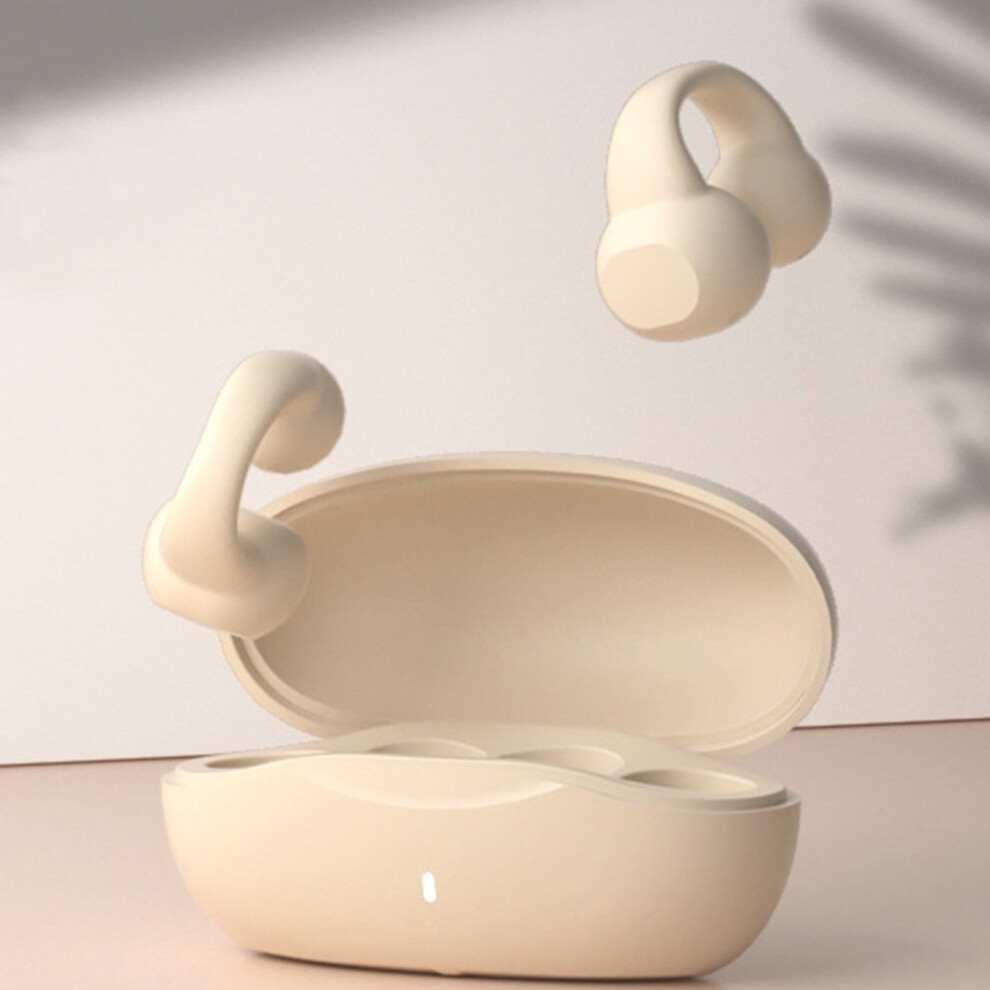 Wireless Earbuds Clip-On Ear Bluetooth Headset 9D Stereo Surround Sound Bluetooth Headset Headphones Ear Buds 9058772556264