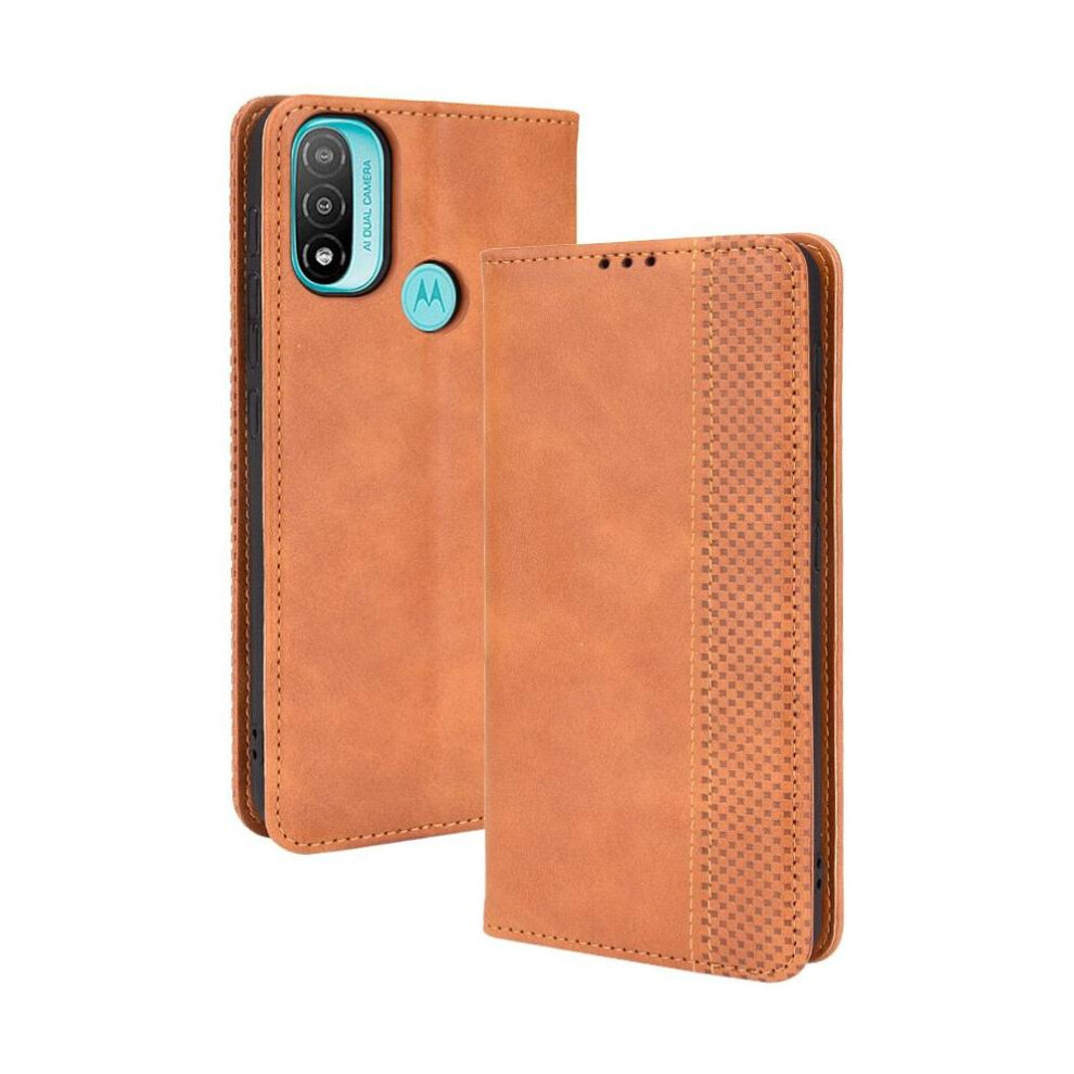 Case For Motorola Moto E20 Pu Leather Wallet Magnetic Closure 9058772556486