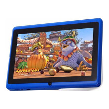 7Inch Android 4.4 Duad Core Tablet PC 1GB + 8GB Camera Wifi Bluetoot Upgrade Multi Window Display, Slim, Light, Kids Friendly Design, 2024, New