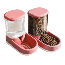 YOBOLK Automatic Garden Feeder & Waterer Set, Compatible with Dogs, Cats, Small to Big Pets, Outdoor Patio Decor Clearance