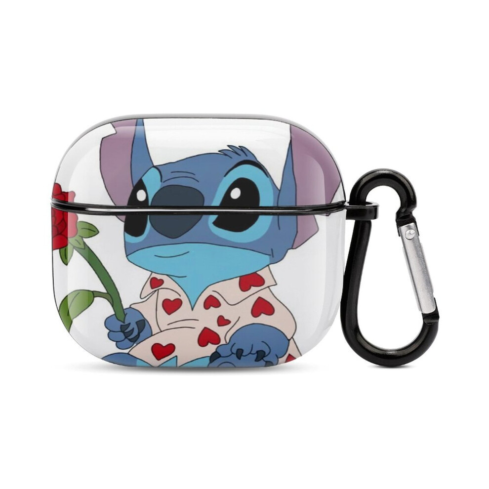 Stitch Case For Compatible With Airpods 3, Airpod 3 Case For Women, Compatible With Airpods 3Rd Generation Case, Support Wireless Charging 9058772055514