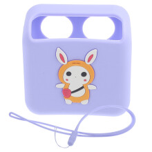 Kids Audio Player Children Silicone Protection Protective Case for Story Machine Purple Silica Gel