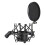 Microphone Shock Mount Filter Shield Shockmount for Metal Clip Brackets Popularity Spider 1
