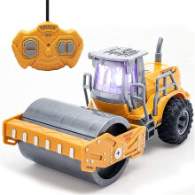 TITOUMI RC Truck Loader Roller, 1:30 Remote Control Construction Vehicle Electronic Game Toys with Light