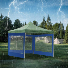 Outdoor Canopy Tent for Camping, Party, Garden - Waterproof Oxford Cloth, Shade & Rainproof, compatible with standard poles