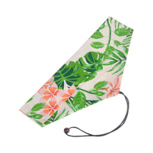 Racsoh Portable Chopsticks Spoon Fork Storage Bag, Reusable Utensil Pouch with Wind Binding for Travel, Compatible with All-in-One Tableware