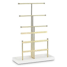 Schmuck-Organizer Tisch-Schmuckhalter 6-stufige Schmuckbaum-Ausstellungsständer mit Neckla für Ohrringe