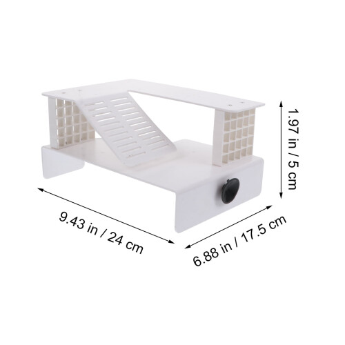 Hims 1 Set Turtle Basking Platform Double Deck Tortoise Resting Terrace Aquarium Dock 2