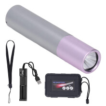 Infrarot-LED-Taschenlampe 630 nm 660 nm 850 nm Rotlichttherapie-Taschenlampe zur Linderung von Gelenkmuskelschmerzen Tragbares Design Aluminiumkörper