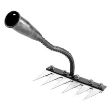 Garden Hand Weeder Tool with Ergonomic Grip, Detachable 6 Teeth Claw for Lawn and Soil Weeding
