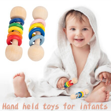Cyber Monday Deals 2024: Viflosae Educational Toys for Toddlers 1-3, Wooden Puzzle & Rattle, Musical Instrument Gift for Christmas