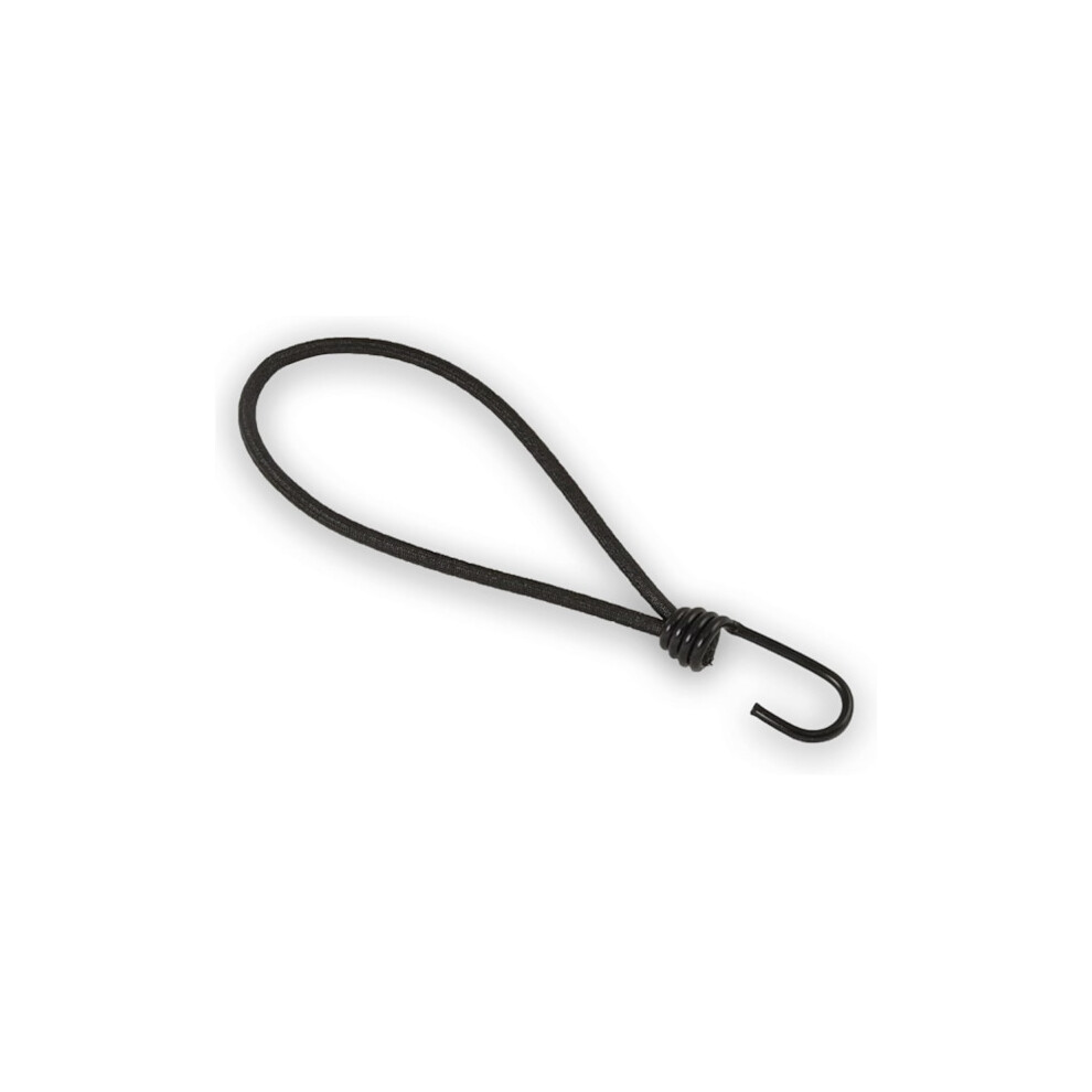 25 Pcs Elastic With Hook 20Cm Tarpaulin Expander Tensioner With Spiral Hook Eye 200Mm Ã 6Mm Expander Eye Black 9402001786432
