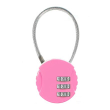 Aqyh Zinc Alloy Luggage Locks - 3-Digit Combination Lock for Travel - Secure Suitcase Padlock for Baggage, Tool Boxes, and Backpacks