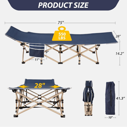 Folding Camping Cot 2