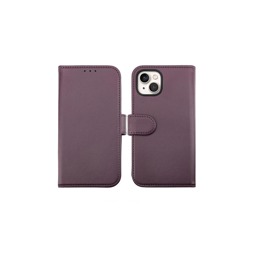 Compatible With Iphone 14 Wallet Case Magnet Rvelon - Purple 9402001788924
