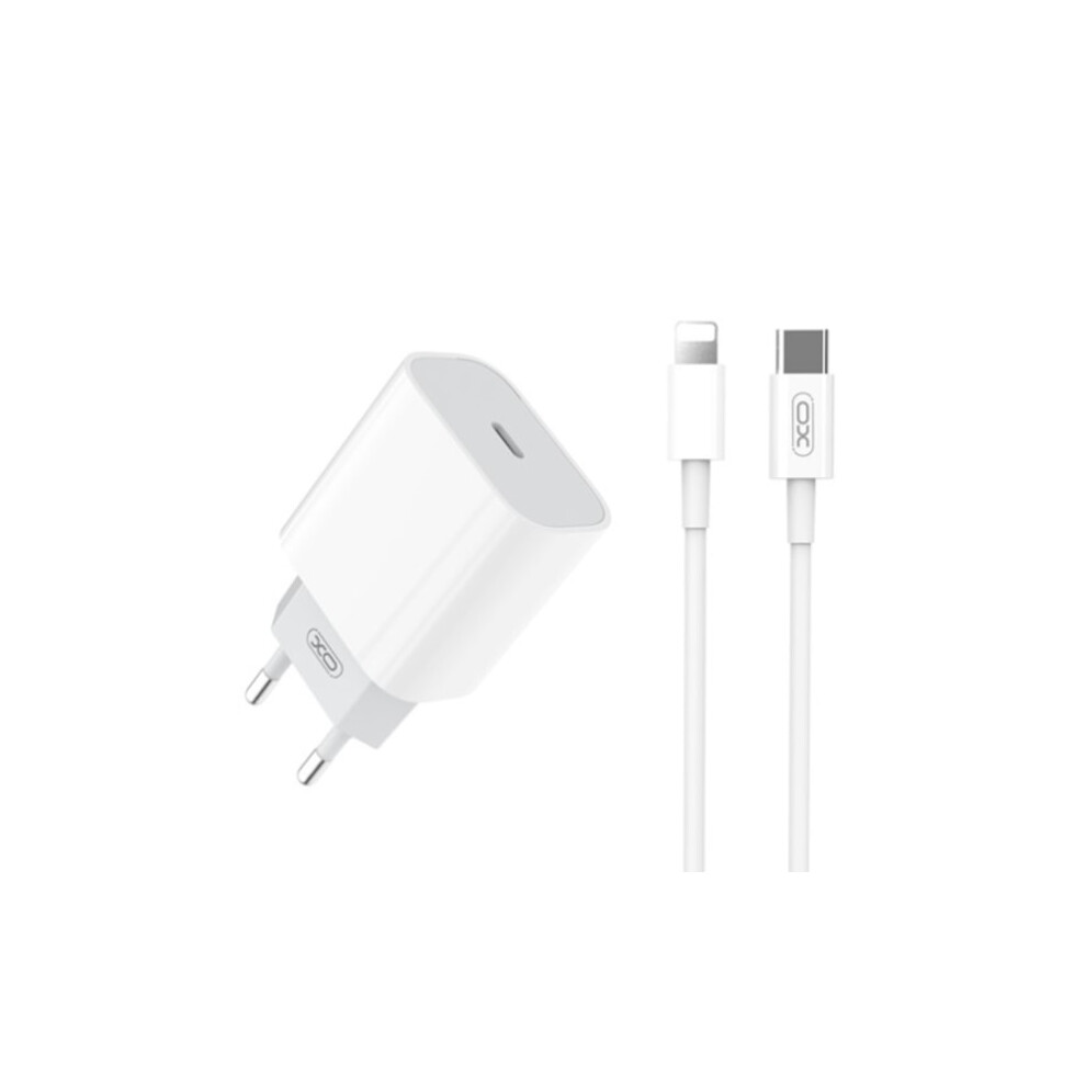 2 Pcs 25W Fast Charger With 2 M Cable White 9402001789112