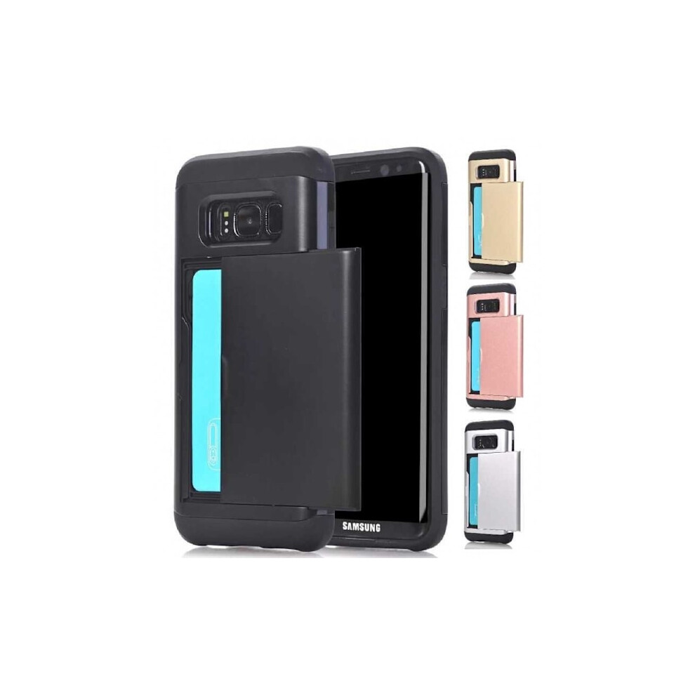 Compatible With Samsung S7 Shockproof Case Card Slot Streetwise Black 9402001788986