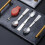 304 Stainless Steel Folding Spoon for Outdoor Use, Tri-fold S Fork 4