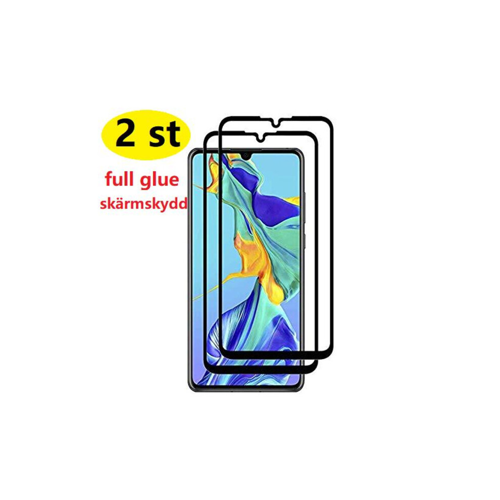 2 Pcs Full Glue Super Quality Screen Protector For Compatible With Huawei P30 Pro 9402001788849