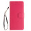 NKOBEES Smooth Wallet Case - compatible with Huawei P10 Lite Red 4