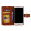 NKOBEES Smooth Wallet Case - compatible with Huawei P10 Lite Red 2