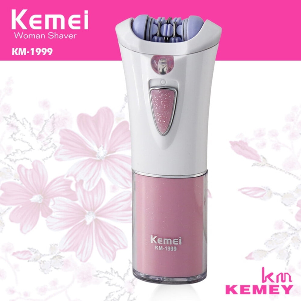 Kiplyki Wholesale KEMEI mini Electric Epilator Lady Armpit Hair Shaver Travel Bikini Hair Removal