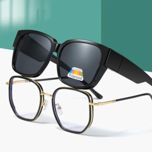Suncovers Sunglasses Outside Glasses Polarized Black 2