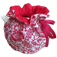 Cotton Tea Cozy for Teapots, Printed Insulated Cover to Keep Warm, Dust Protector for Kettle, Home Kitchen Decorative Accessory (C10)