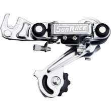 2pcs Rear Friction Derailleur w/Braket: Rdm10, Silver