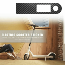 2X Electric Scooter Sticker Carbon Fiber Waterproof Anti-Slip Protective Film for M365 Pro