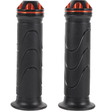 Motorcycle Handle Grips Bike Handlebar Cover Modified Aluminum Alloy Suit Pedal (orange) Electric Accesories Handlebars