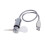 New Mini USB Powered LED Cooling Flashing Real Time Display Function Clock Fan Home Supplies 1