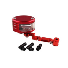 Motorcycle Brake Clutch Fluid Reservoir CNC Aluminum Oil Cup for CBR600RR CBR1000RR Red