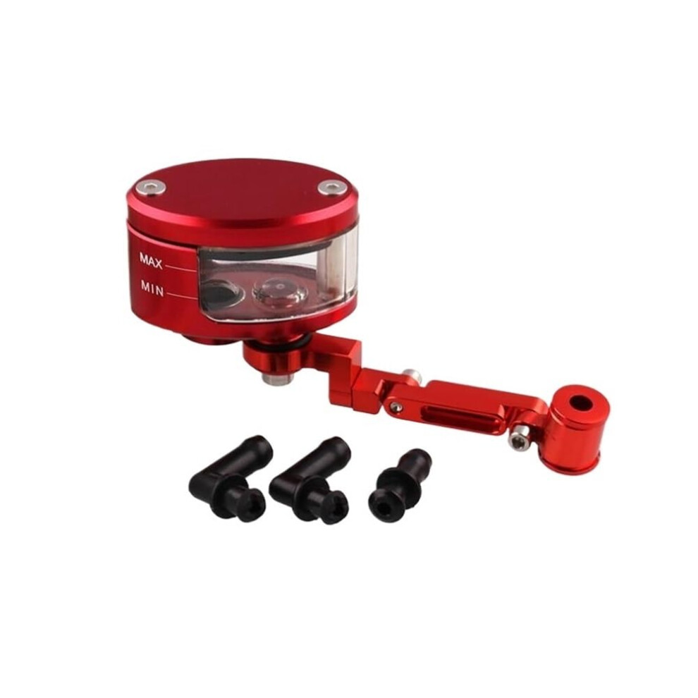 Motorcycle Brake Clutch Fluid Reservoir Cnc Aluminum Oil Cup For Cbr600rr Cbr1000rr Red 9053599895824