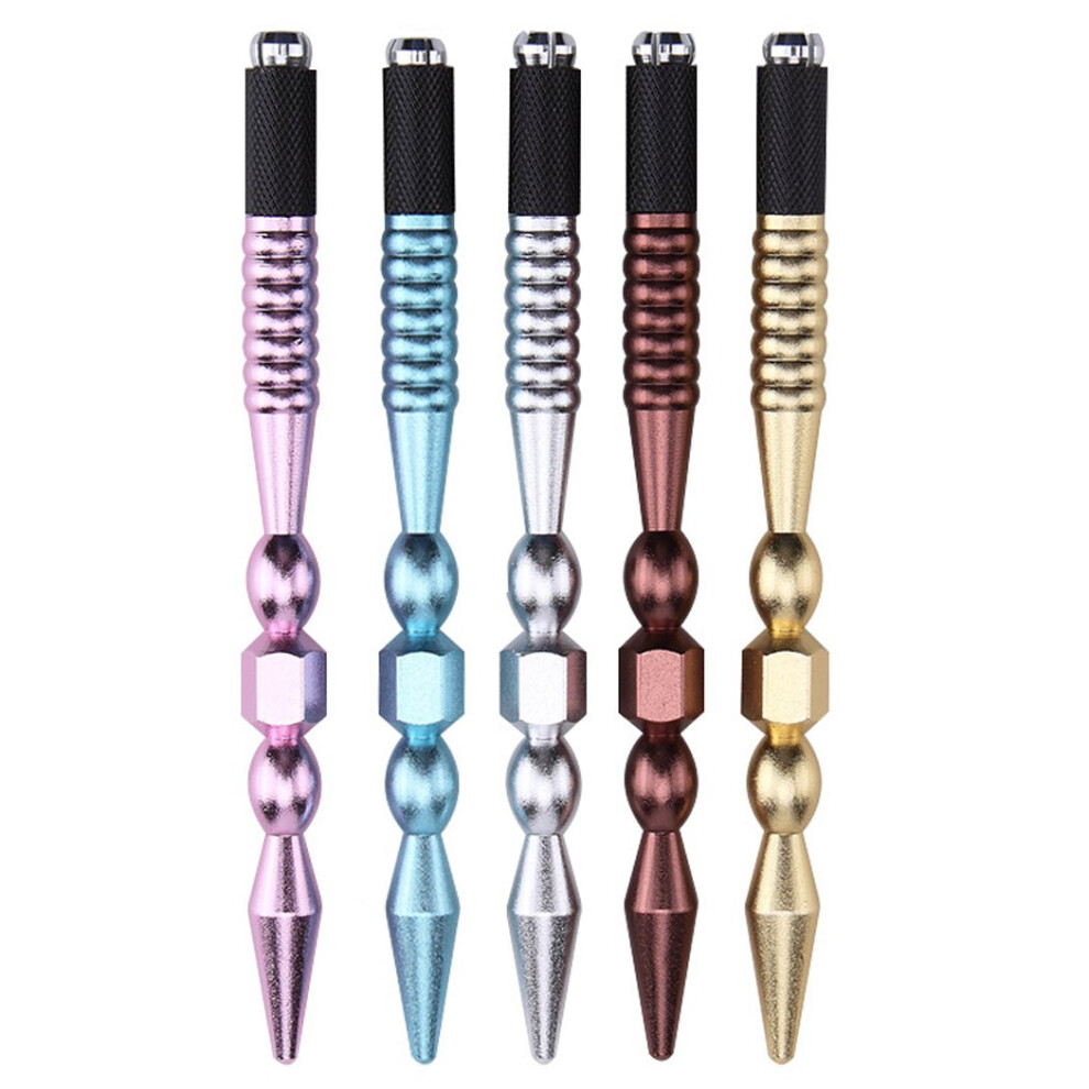 Microblading Pen Set with Ergonomic Grip and Durable Alloy Body for Permanent Eyebrow Tattoo