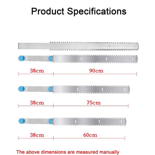 Tile Leveling Tool 90cm Large Tile Trowel with Square Notch for Wall and Floor Masonry Work 1