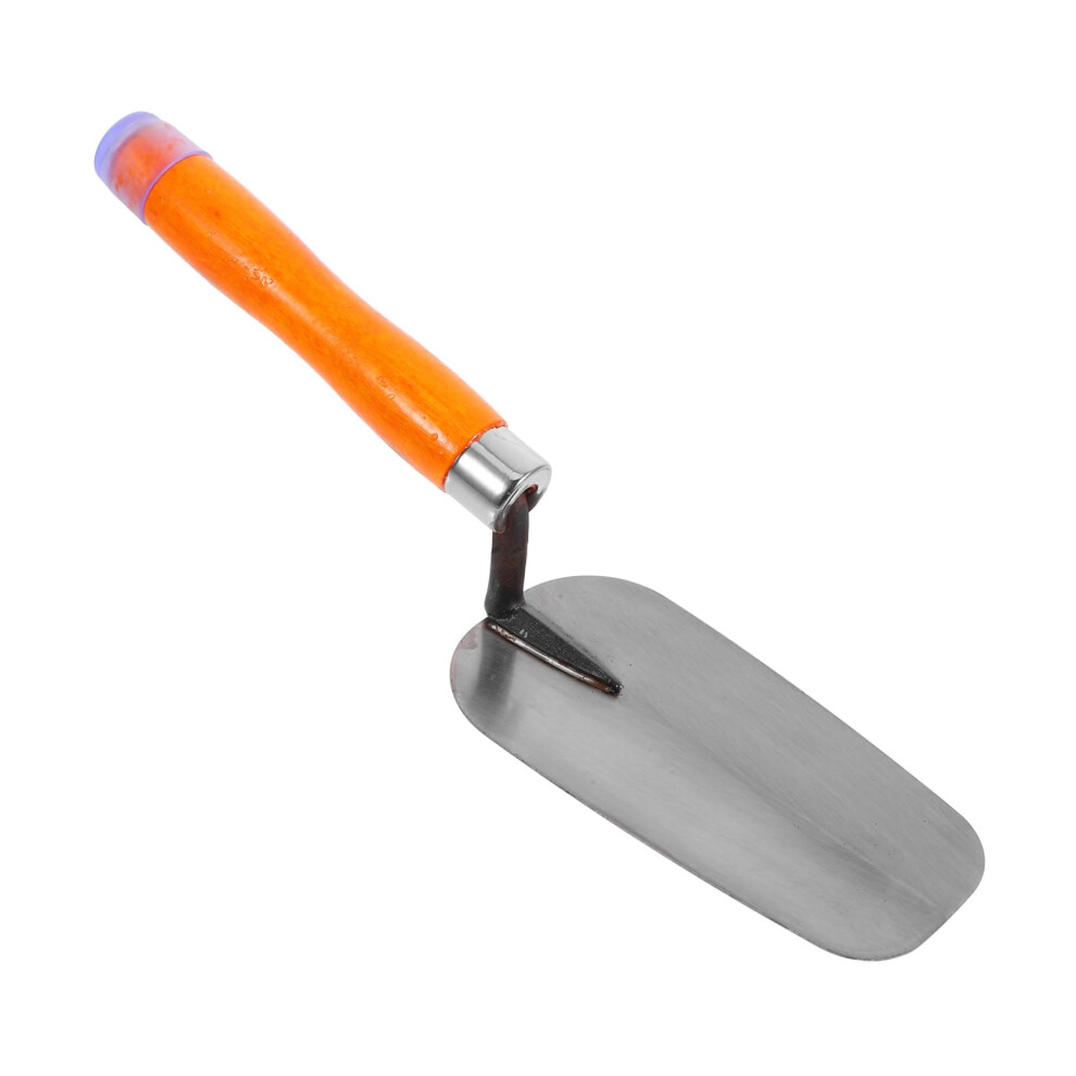 Stainless Steel Plastering Trowel With Ergonomic Wood Handle For Concrete Cement Drywall Finish 9113335444584