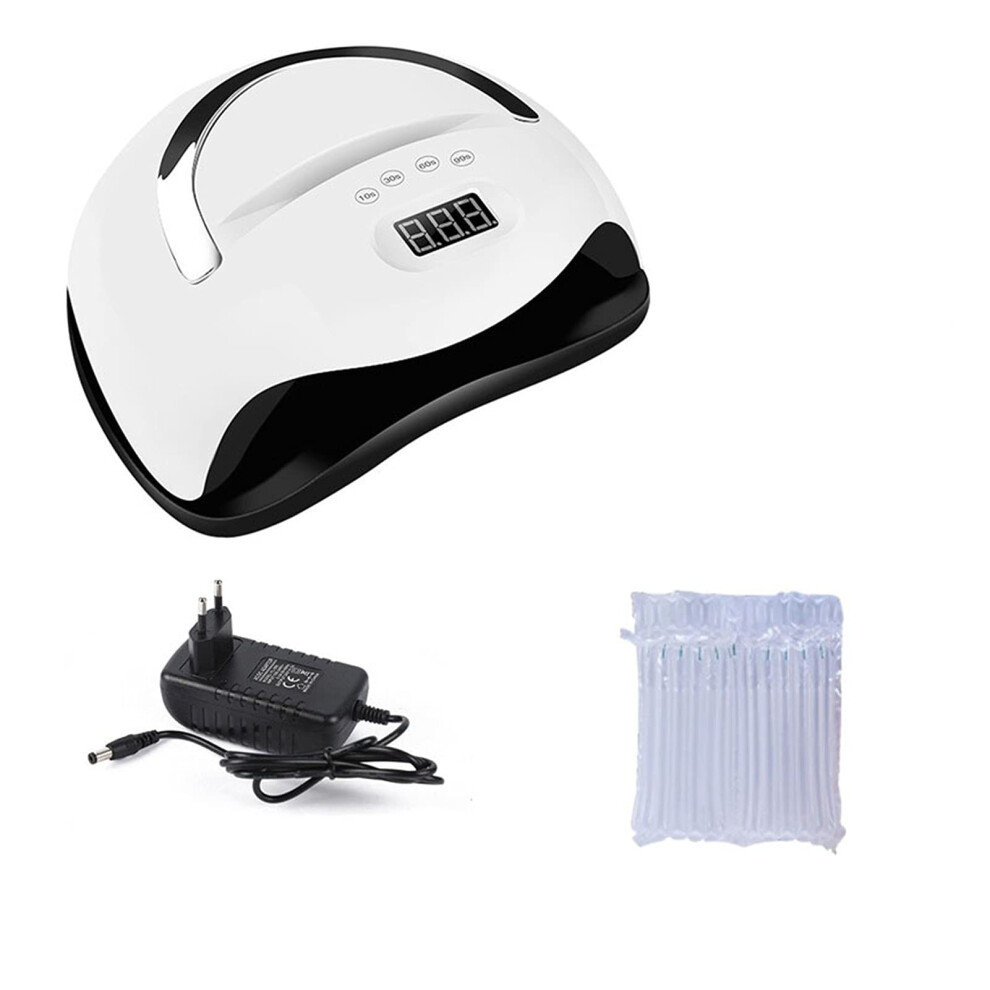 White 72W Uv Led Nail Lamp Gel Nail Dryer With Auto Sensor Timer For Manicure And Pedicure