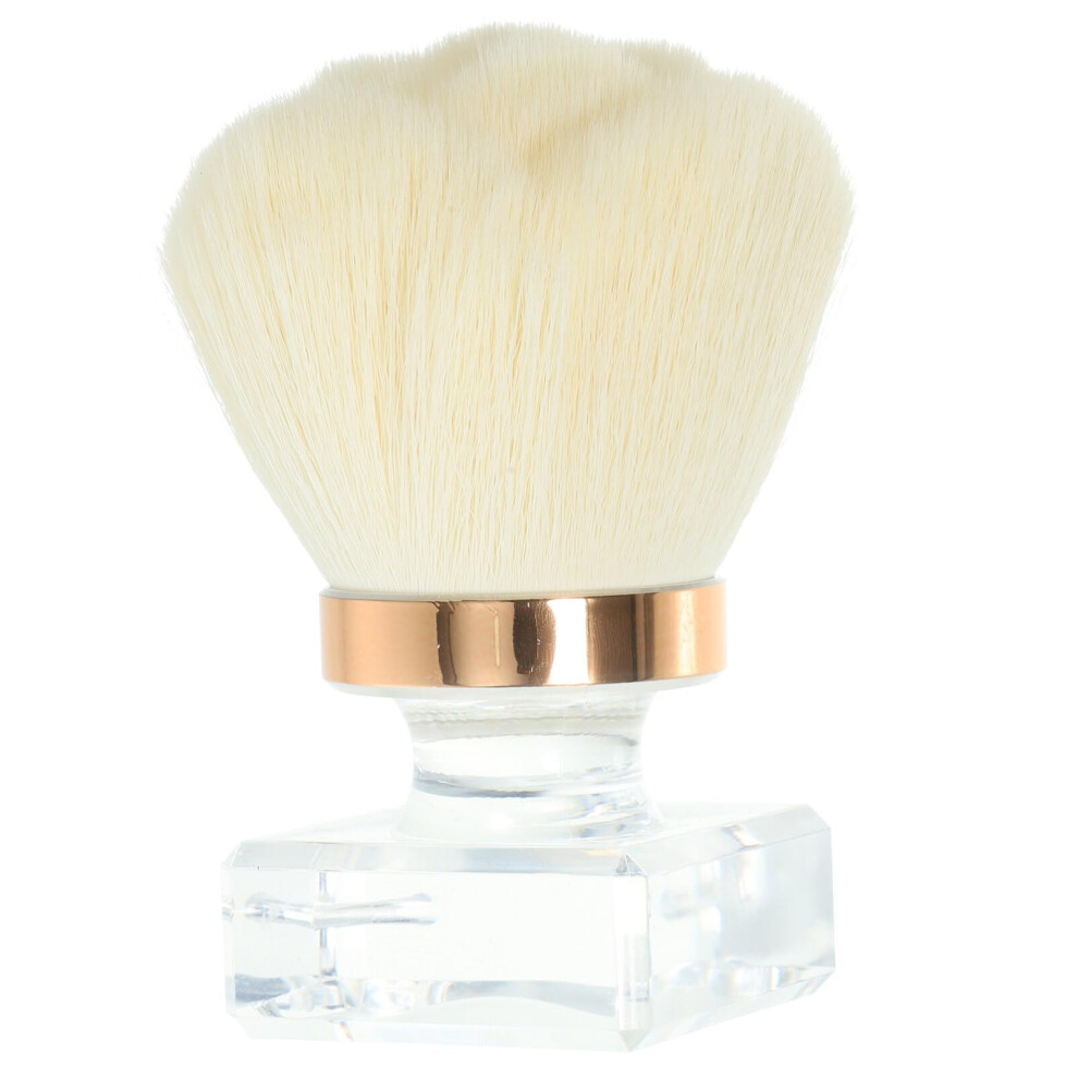 Makeup Brush with Ergonomic Grip, MultiUse Blush Brush for Cheeks and Powder, TravelFriendly