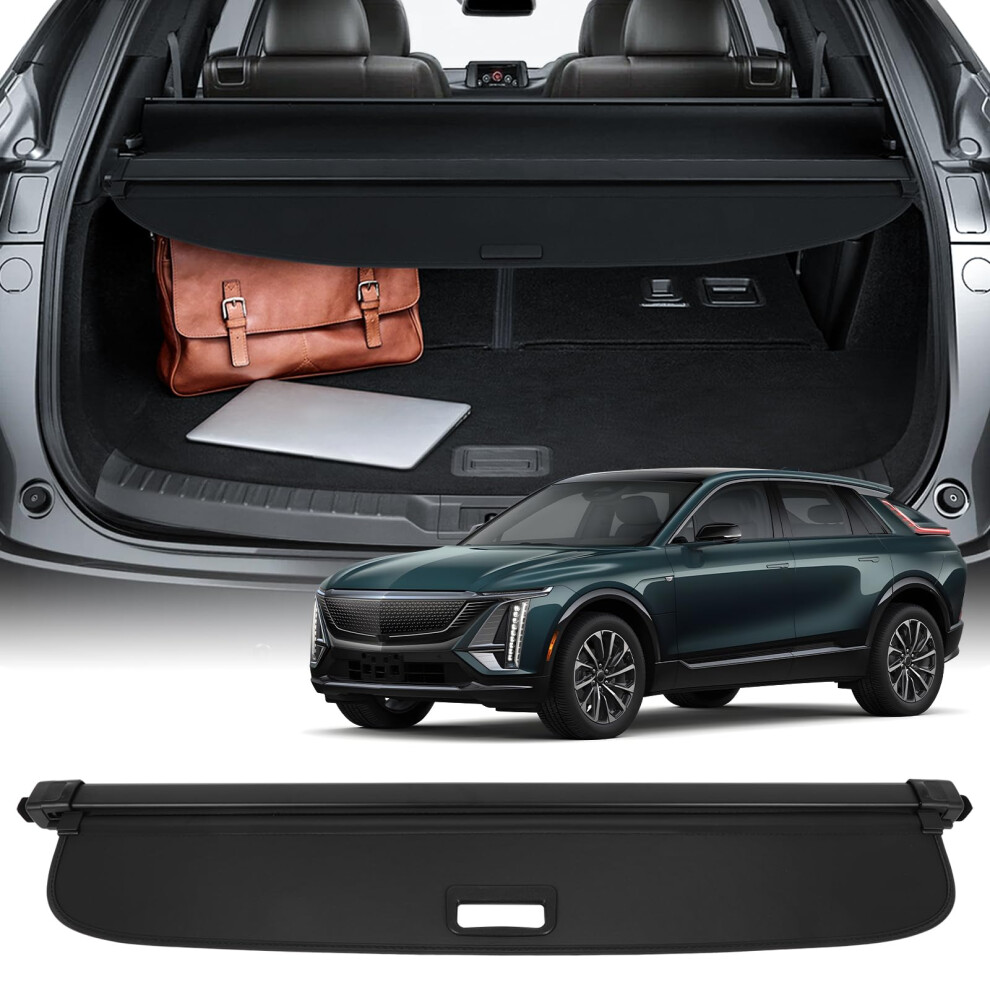 Retractable Waterproof Cargo Cover For Cadillac Lyriq 20232024 Trunk Privacy Shade 9053599897286