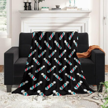 Women Men Large Feature Rasta Grunge Throw Blanket Warm Ultra-Soft Micro Fleece Blanket Elegant Throw Blanket for Office, Camping, Chair, School