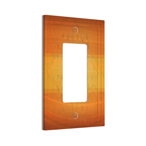 Broncos Switching Lights Single Leather Roman Frame Switch Panel Wall Panel Single Double/Pull Light Switch 1