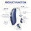 Rechargeable Digital Hearing Aid For Elderly Blue 4