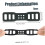 5Pcs Bike Light Mount with Adjustable Silicone Strap, Elastic Handlebar Grip for Flashlight, Phone, Speaker 2