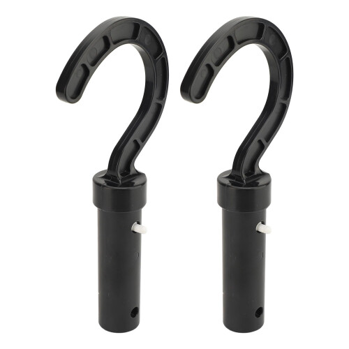 Pool Cleaner Hook 2pcs ABS Telescopic Pole Attachment for Robotic and Vacuum Pool Cleaner